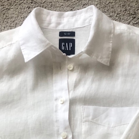 GAP 100% Linen Shirt.NWOT. - Picture 2 of 2